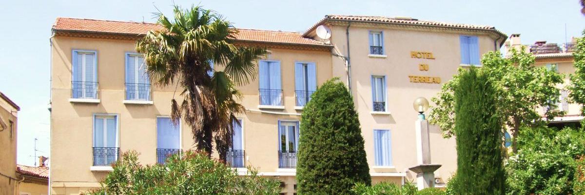 Logis Hotel Du Terreau Маноск Екстериор снимка